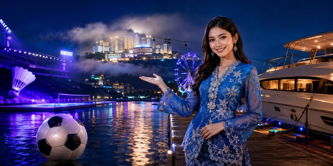 Sports betting at Genting Highlands with traditional Malaysian baju kurung attire