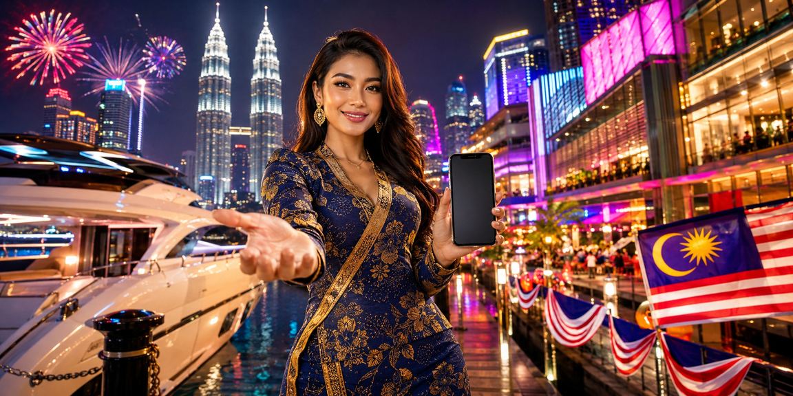 A user accessing the cp58 platform on a mobile phone in Kuala Lumpur